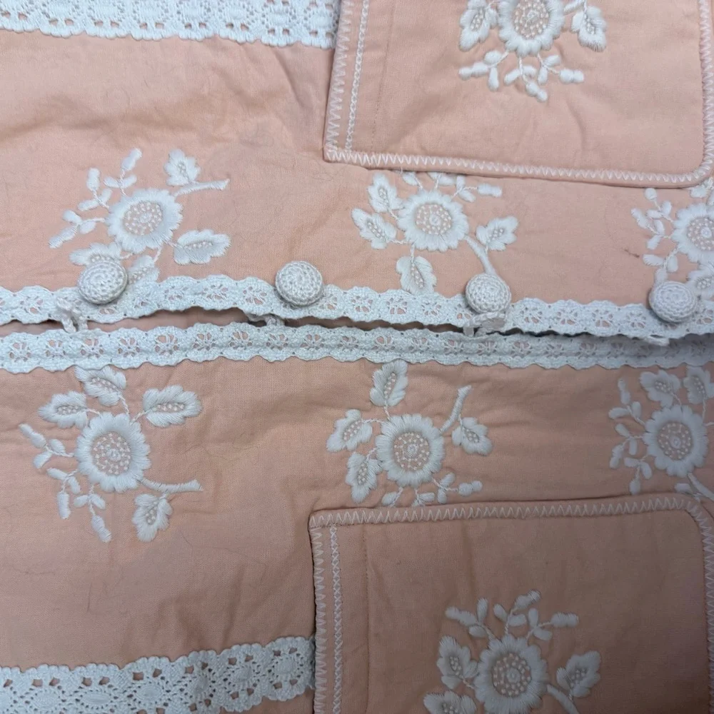 Sezane x Sea New York Dakota Peach Embroidered Lace-Trim Jacket - Picture 2 of 9